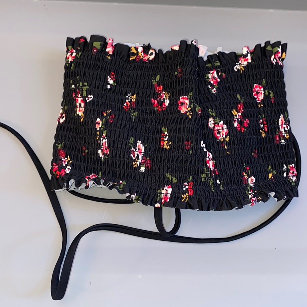 Bandeau swim top